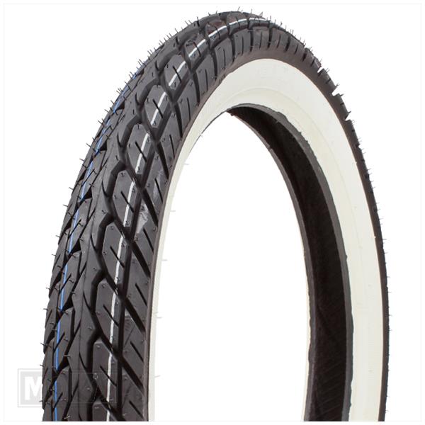 Buitenband Kenda 2.75x17 K418 4PR 41P whitewall (wit) TT