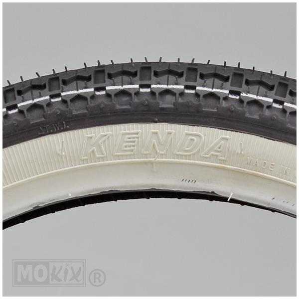 Buitenband 2.25-16 Kenda K252 whitewall