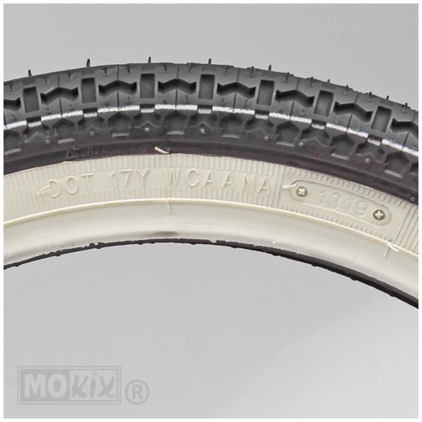 Buitenband 2.25-16 Kenda K252 whitewall