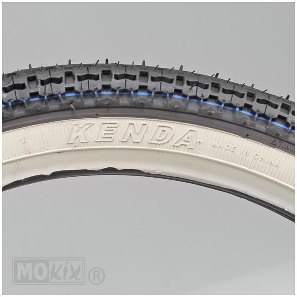 Buitenband 2.25-17 Kenda K252 whitewall
