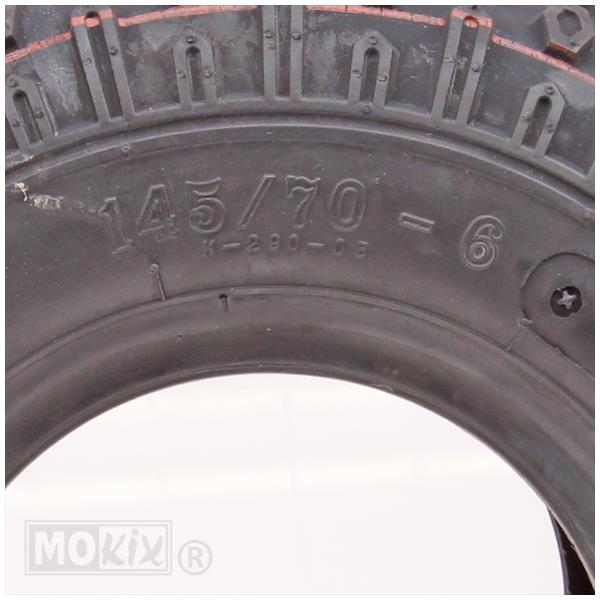 Buitenband 145/70-6 Kenda K290 quad tubeless