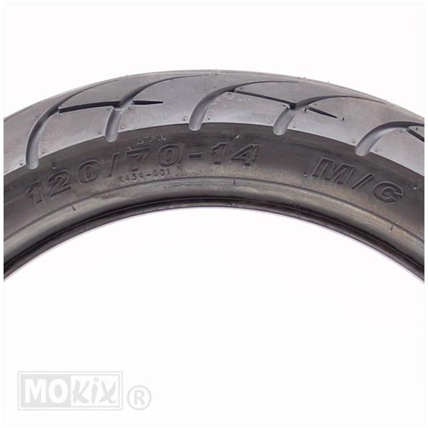 Buitenband 120/70-14 Kenda K434 tubeless