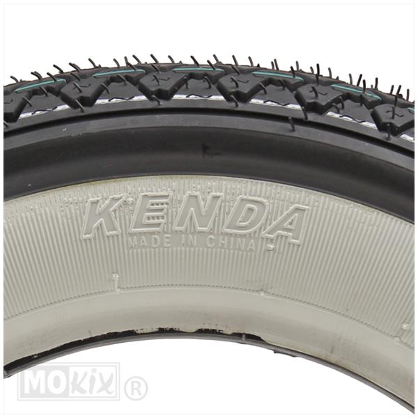 Buitenband 3.50-10 Kenda K333 whitewall tubeless