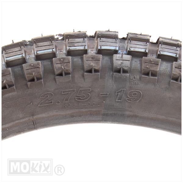 Buitenband Kenda 2.75x19 K262 4PR 43P TT blokprofiel (trial)