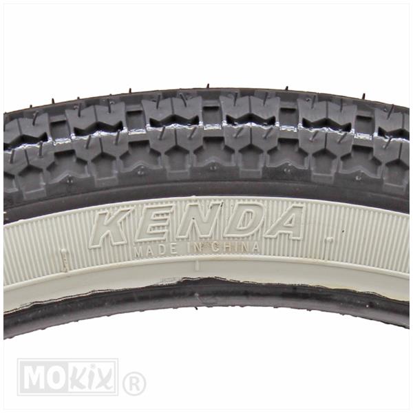 Buitenband 2.25-19 Kenda K252 whitewall