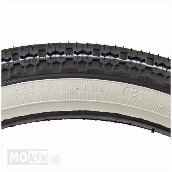 Buitenband 2.25-19 Kenda K252 whitewall