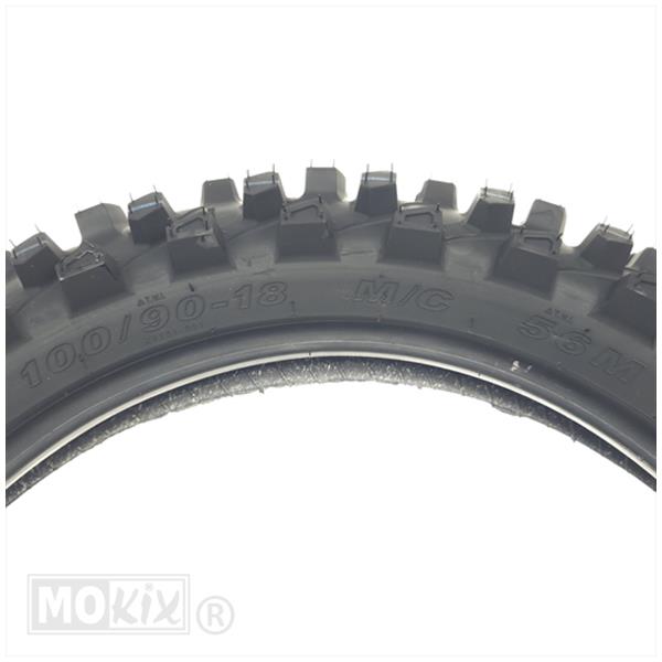 Buitenband 100/90-18 Kenda K7101 crossprofiel
