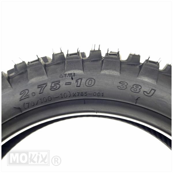 Buitenband 2.75-10 Kenda K785 crossprofiel achterband