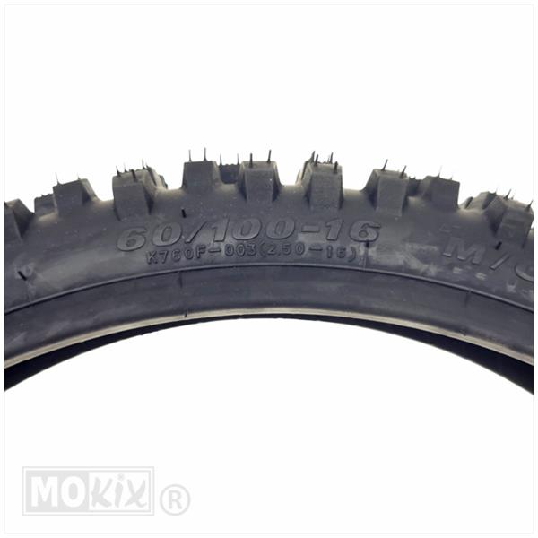 Buitenband 60/100-16 Kenda K760F crossprofiel