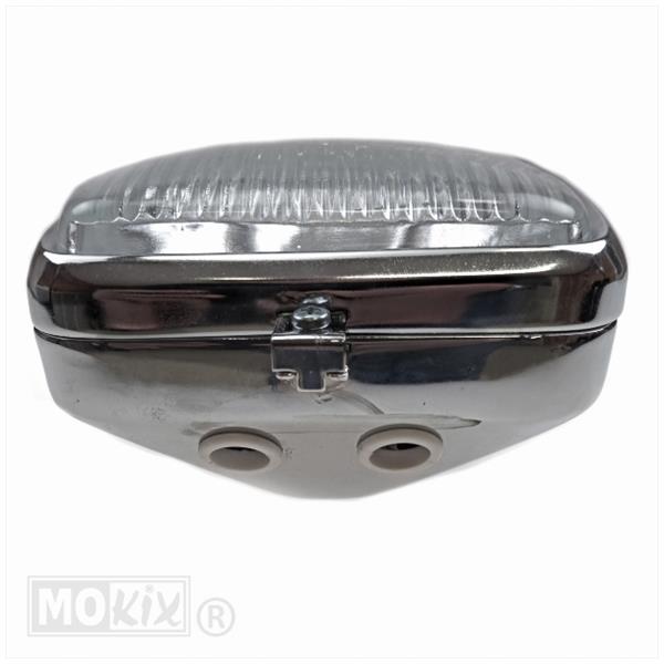 KOPLAMP UNI VIERKANT GROOT CHROOM GUIA