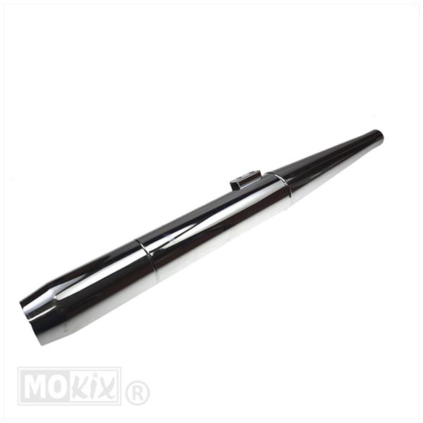 UITLAAT 6.3 32mm CHROOM voor Kreidler