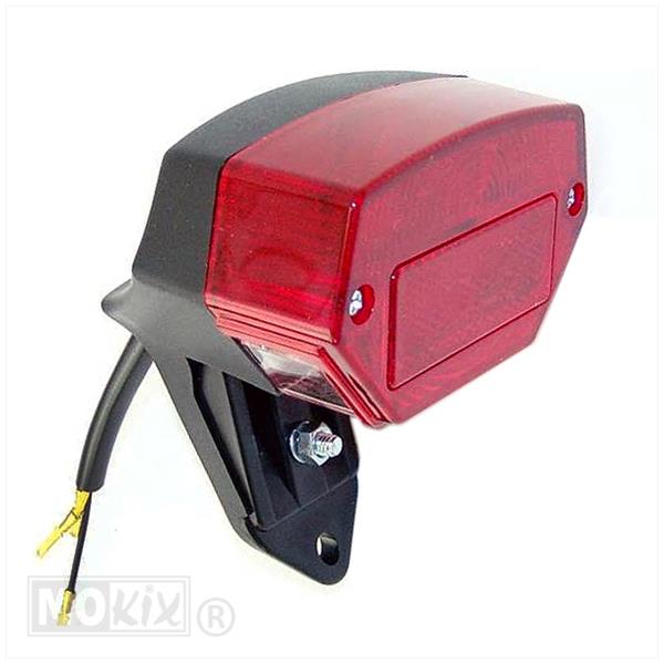 ACHTERLICHT ZUNDAPP/KREIDLER OP VOET(ULO) ROOD voor Kreidler