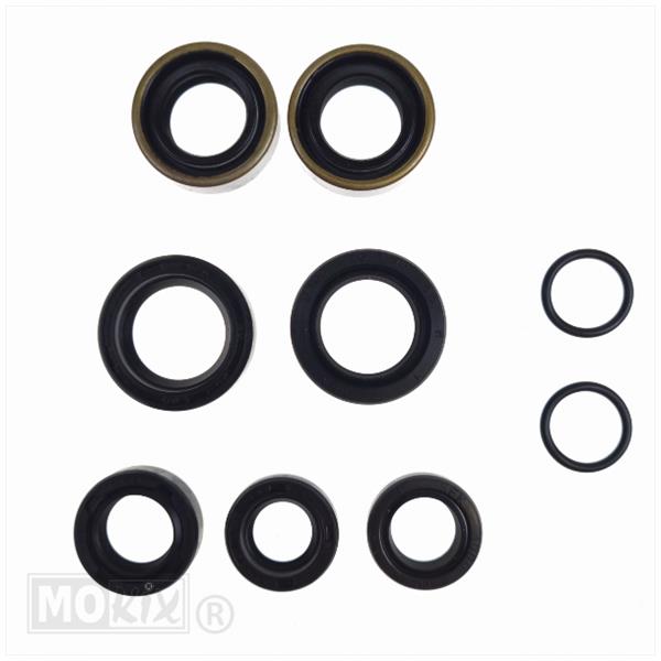 KEERRINGSET 3V+H OUD/NIEUW TYPE TW 9delig voor Kreidler