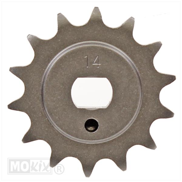 VOORTANDWIEL 5V 1/4 (420) 14tands IGM voor Kreidler