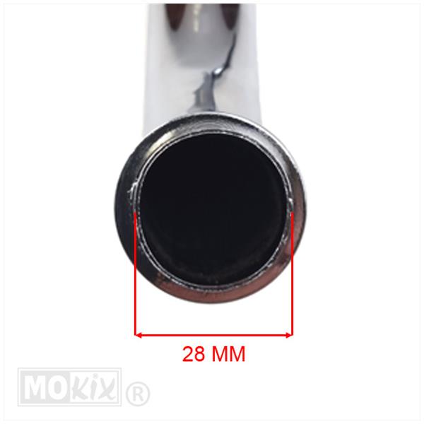 UITLAATBOCHT KREIDLER 28mm FLENS CHROOM
