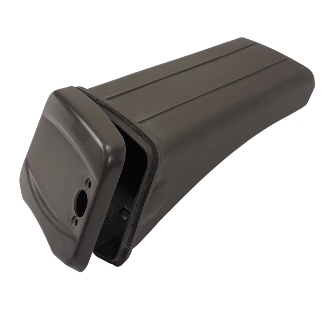 Gereedschapsbakje / gereedschapskastje antraciet grijs - Florett FRAME PLASTIC * gereedschap voor Kreidler