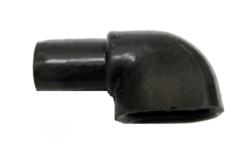 KREIDLER Elleboog voor luchtfilterhuis 10-12mm Bing carburateur 15.10.15 KNIE klein RUBBER - Kreidler onderdeel