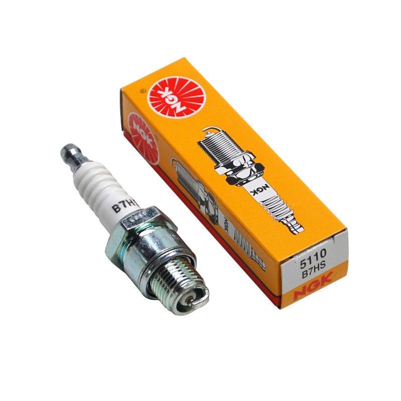 N.G.K. Bougie B7HS NGK per 10st. pr. per st. passend voor oa Kreidler florett GS50 /Vespa Bravo Gilera Citta Honda Camino voor Kreidler