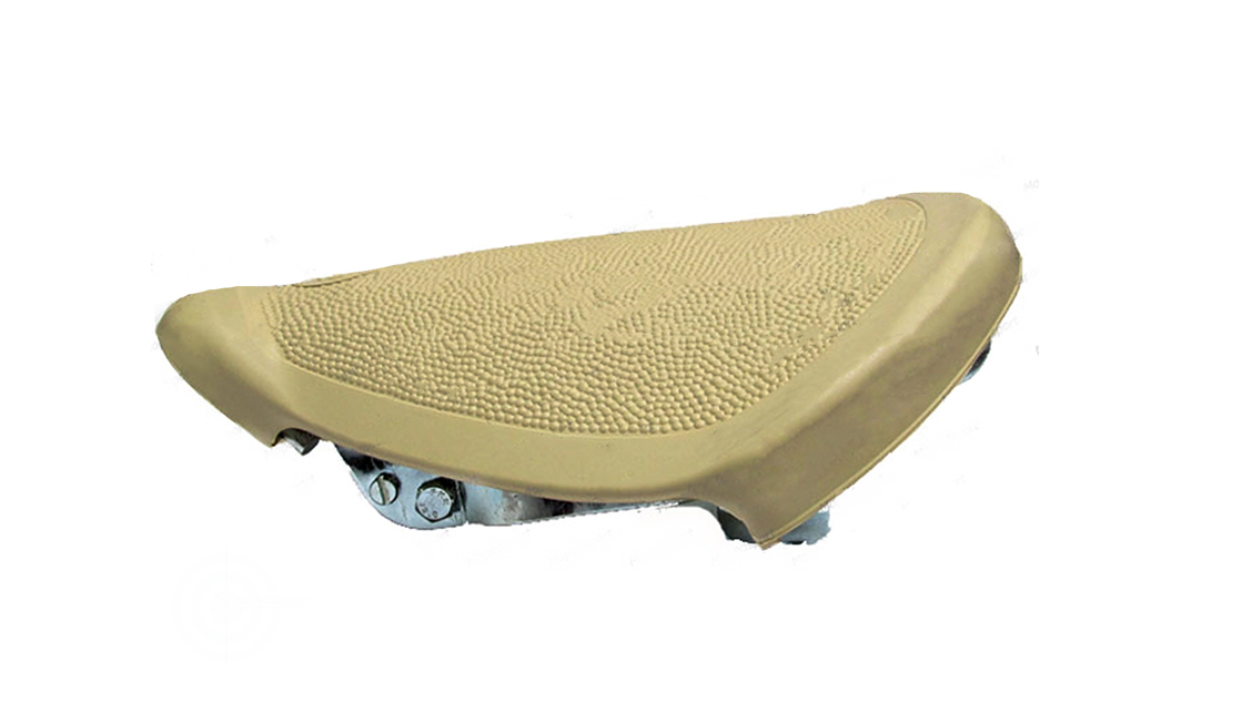 PUCH MV MS UNIVERSEEL KREIDLER BROMFIETS Zadel BTG creme rubber - Kreidler onderdeel