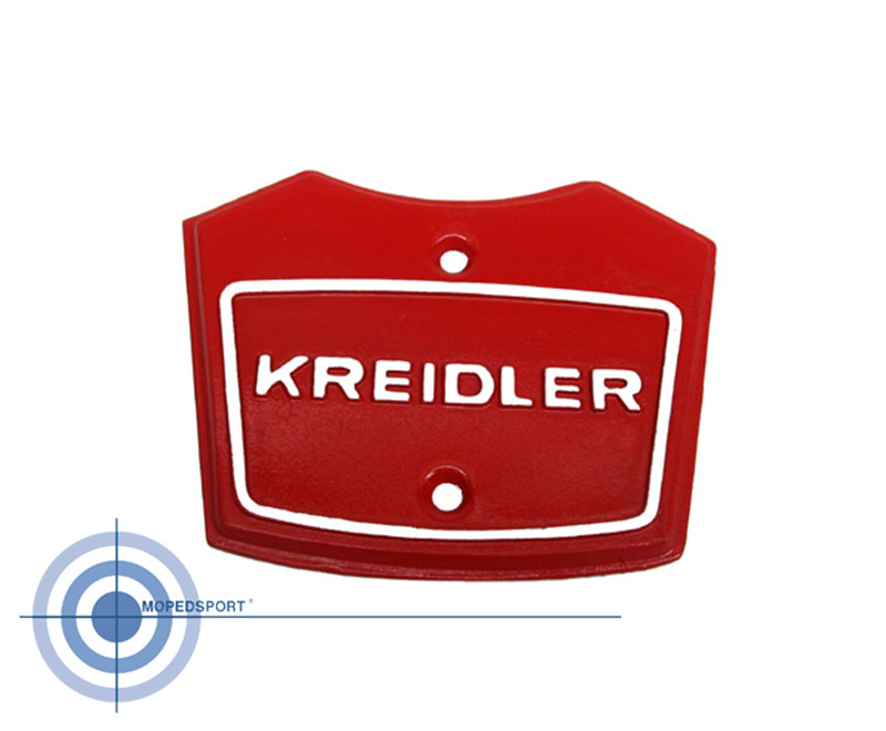 Afdekplaat lamphouder rood Aluminium 57.93.11/70e voor Kreidler