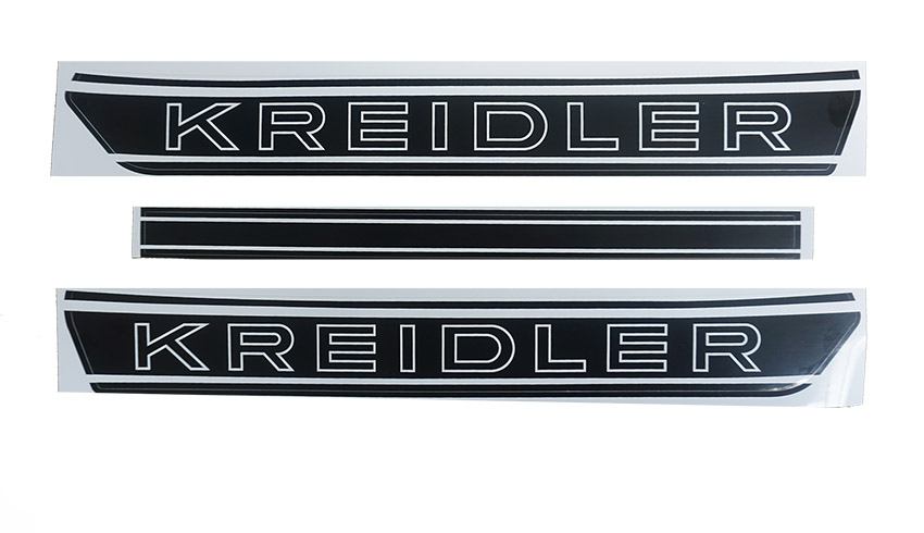 Tanktransfer nieuw model zwart Sticker voor Kreidler