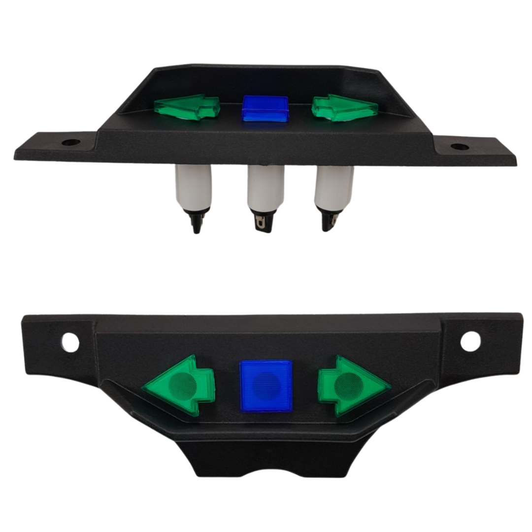 Controlelamp-houder cpl. 27.78.29 COCKPIT STUUR voor Kreidler