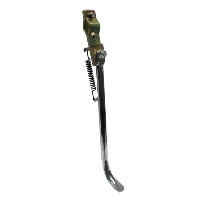 BROMFIETS SACHS KREIDLER UNIVERSAL Jiffystand / Zijstandaard chroom 29cm - chroom bevestiging - Kreidler onderdeel