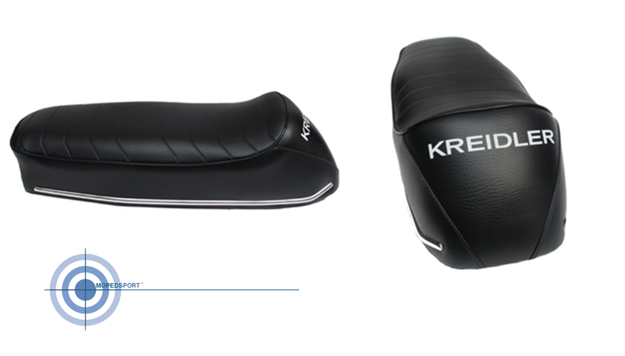 Buddyseat Francochamp zwart dicht voor Kreidler