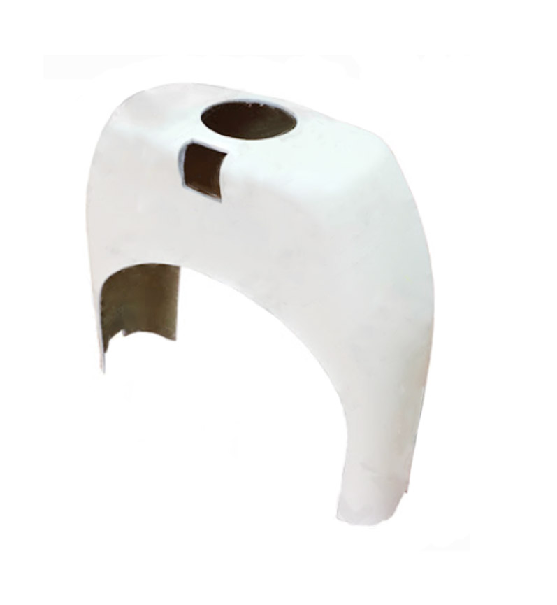K54 Kap voorvork polyester / grondkleur voor Kreidler
