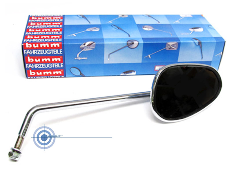 BROMFIETS/KREIDLER UNIVERSAL Spiegel Rechts verchroomd BUMM 911 6 PR voor Kreidler