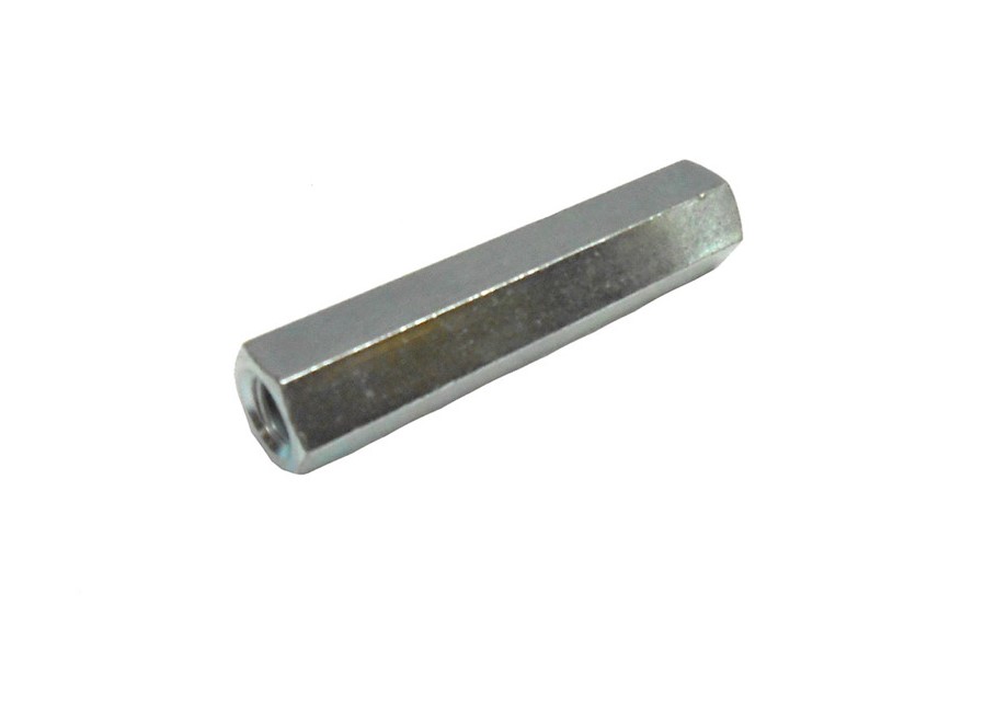 Afstandstuk motorscherm M6+M8 47.03.04 Rechts FRAME 62MM lang voor Kreidler
