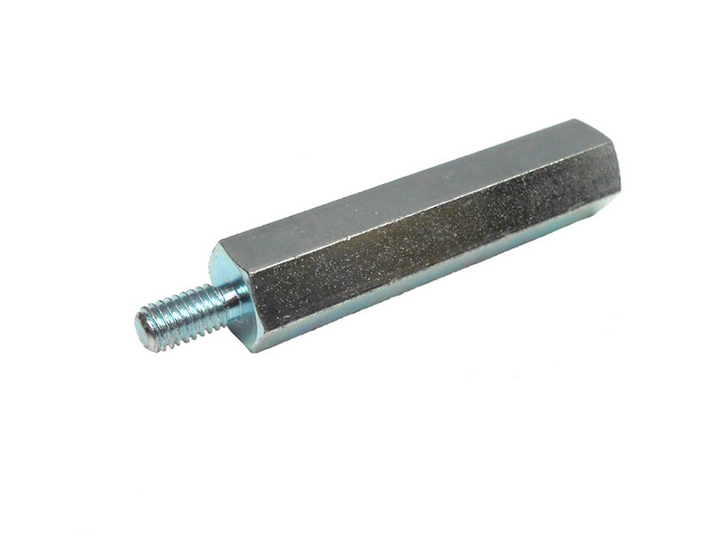 Afstandstuk motorscherm 47.73.10 links 59MM lang voor Kreidler