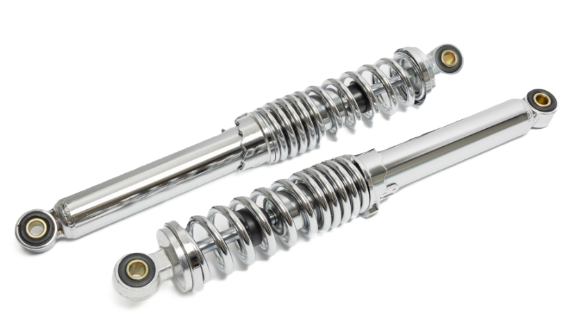 KREIDLER-UNIVERSEEL Schokbreker Set 360mm Chroom ACHTERVEER - Kreidler onderdeel