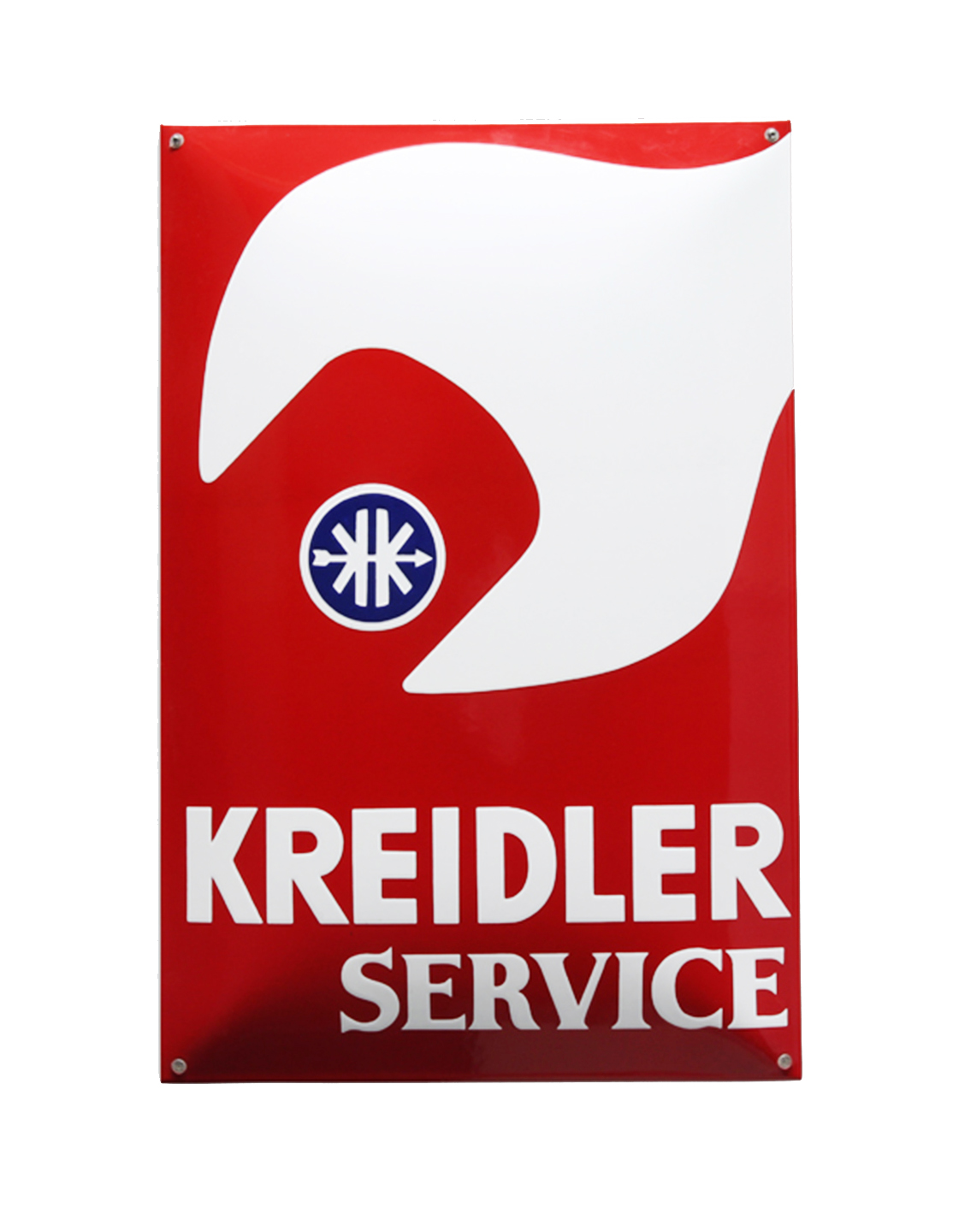 Emaille bord Service Groot 40 x 60CM voor Kreidler