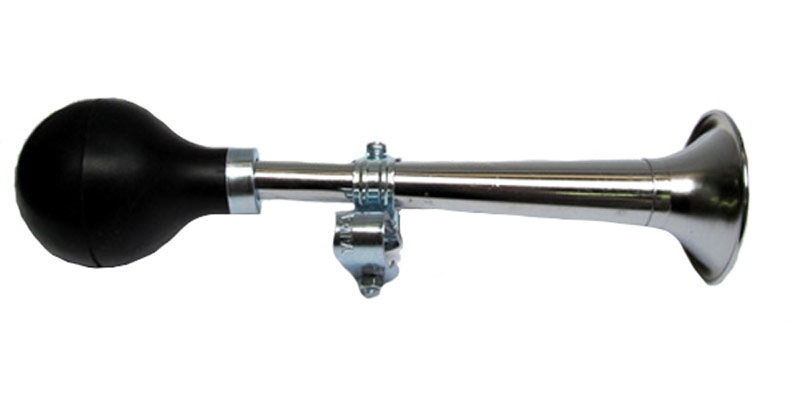 BROMFIETS KREIDLER PUCH MAXI UNIVERSEEL Hoorn / Claxon / toeter recht model 23cm Bal claxon - Kreidler onderdeel