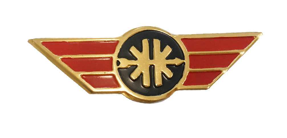 Embleem metaal 10CM NOS 650.30.29 voor Kreidler