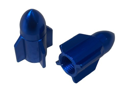UNIVERSEEL KREIDLER MOPED SACHS PUCH Ventieldopset RAKET stuks blauw VENTIEL WIEL - Kreidler onderdeel
