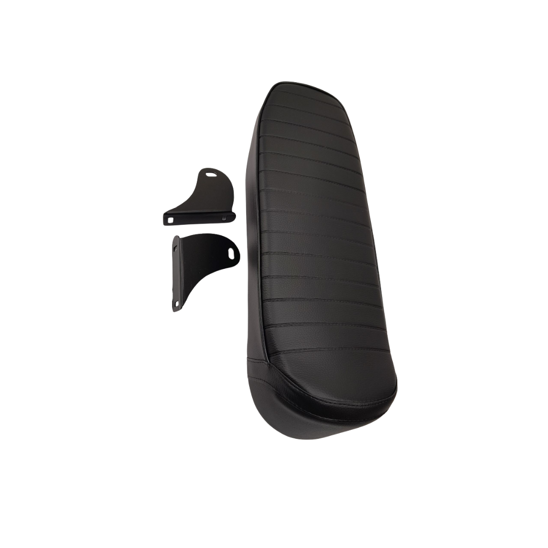 Buddyseat N zwart met bevestiging set voor Kreidler
