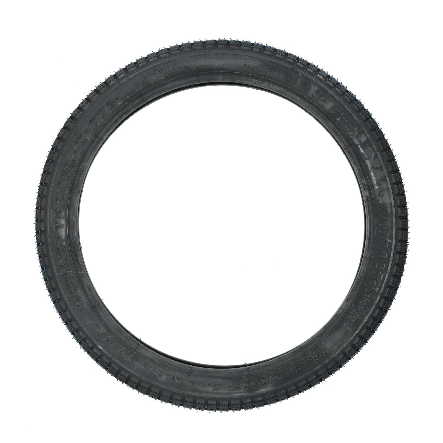 Buitenband Deestone TT wegprofiel 2.25x17 D776TT