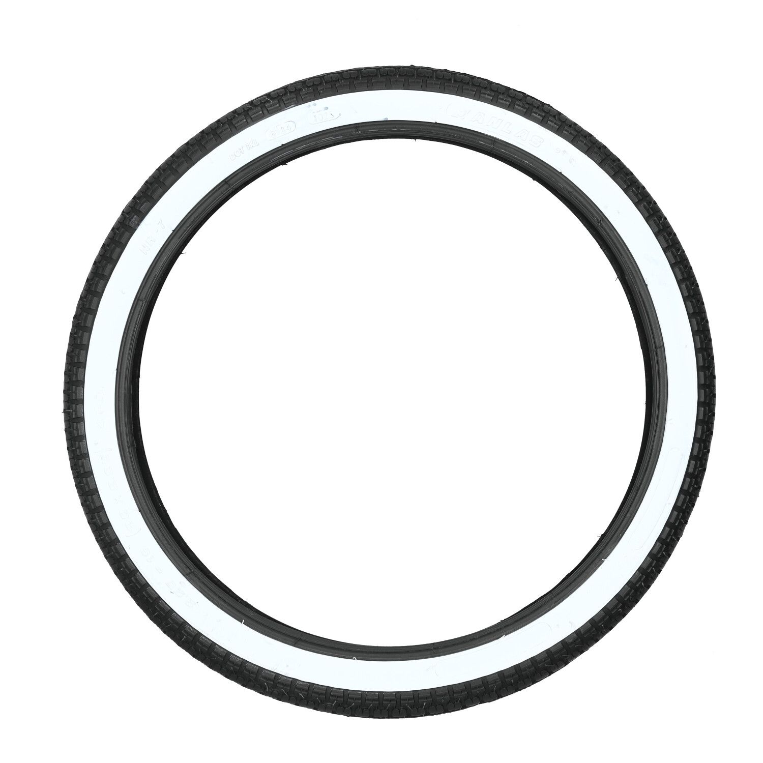 Buitenband Anlas TT whitewall (wit) NR-7 2.25x19