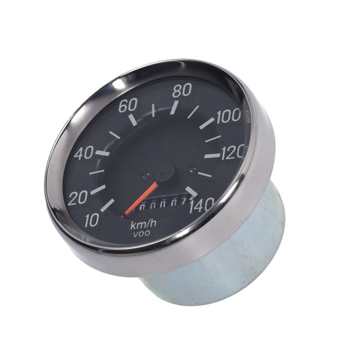Km tellerklok groot 140km/u model VDO 85mm chroom kreidler, puch, zundapp voor Kreidler