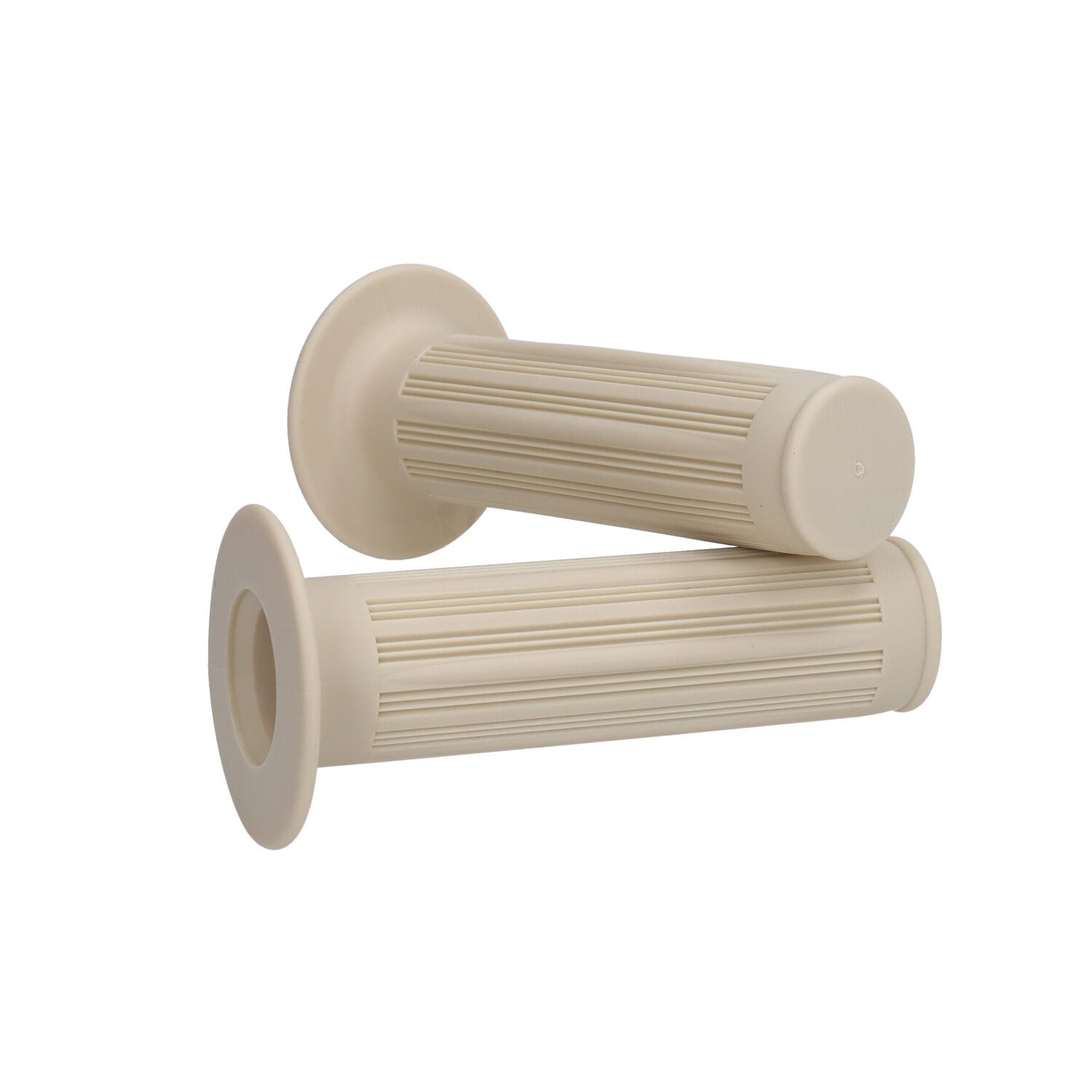 Handvatset streep model Magura A-kwaliteit 22-24mm creme camino, kreidler, zundapp voor Kreidler
