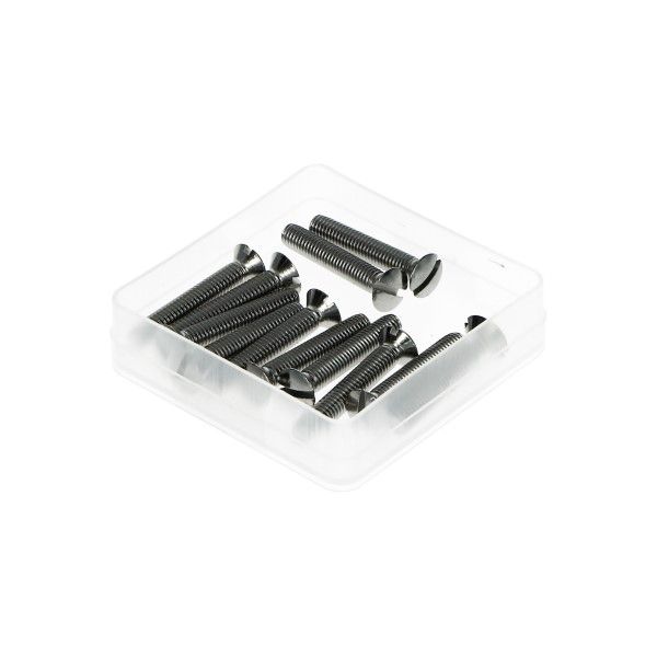 Carter deksel bout m6x35mm chroom 12pcs kreidler 00.16.12c - Kreidler onderdeel