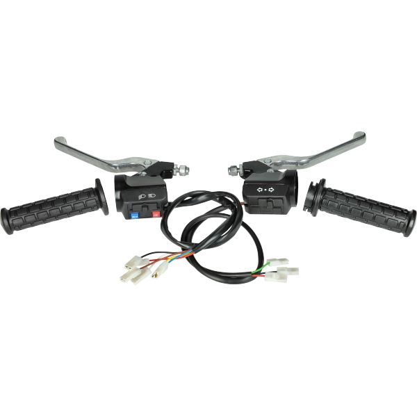 Hendel set blokhendel Hercu/Sachs (made in EU) + schakelaars kreidler, zundapp voor Kreidler