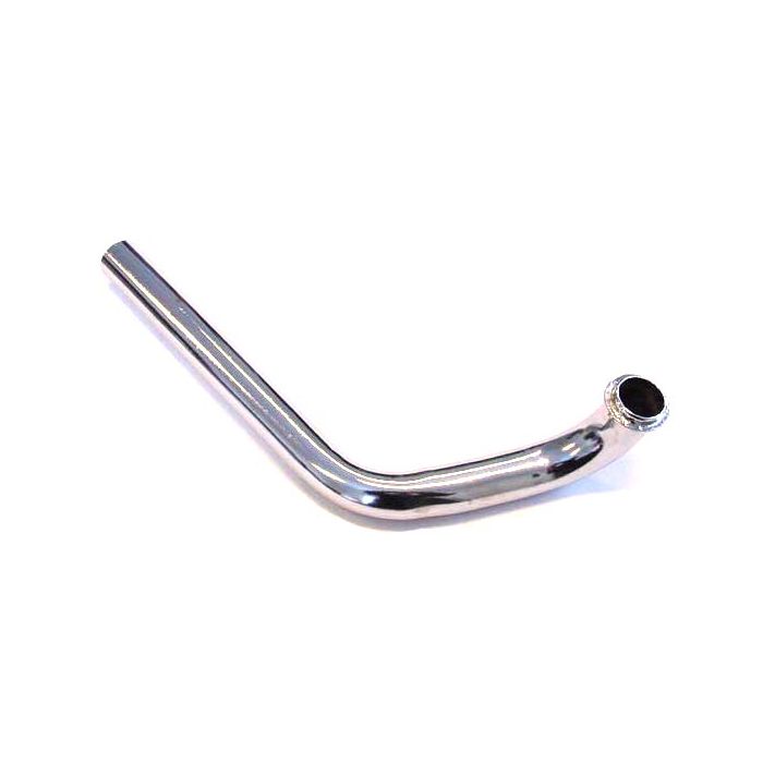 Uitlaatbocht (made in EU) 28mm chroom kreidler nt - Kreidler onderdeel