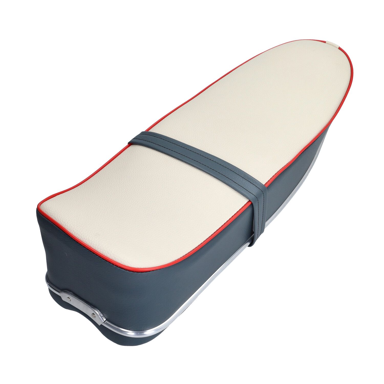 Buddyseat (made in EU) dicht 1963 +1966 K54 creme/grijs voor Kreidler