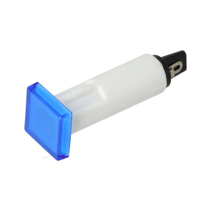 Cockpitlampje vierkant blauw kreidler, zundapp voor Kreidler