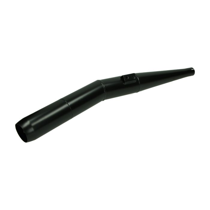 Uitlaat jamarcol + knik model Bos mustang cross (made in EU) 32mm zwart voor Kreidler