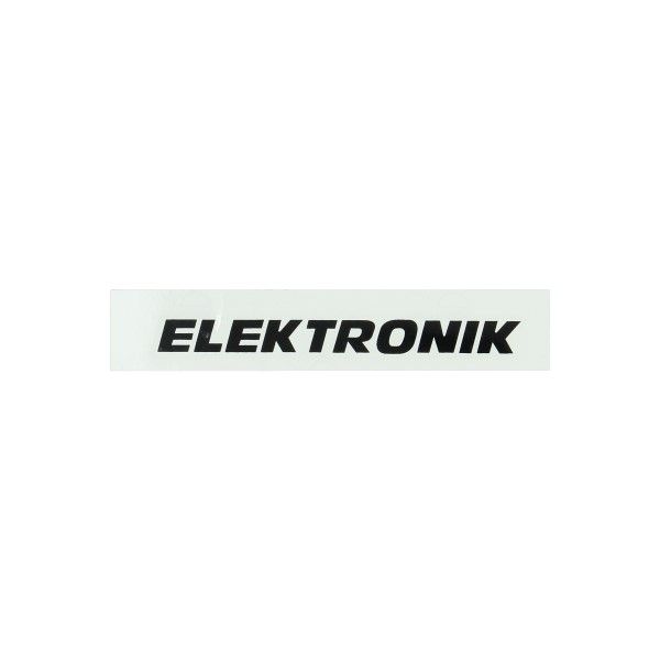 Sticker (elektronik) zwart/wit voor Kreidler