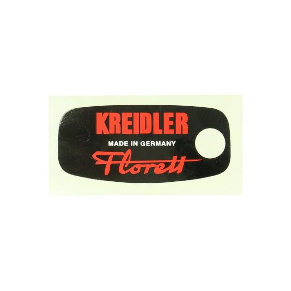 Sticker gereedschapkast zwart/rood 27.77.03 voor Kreidler